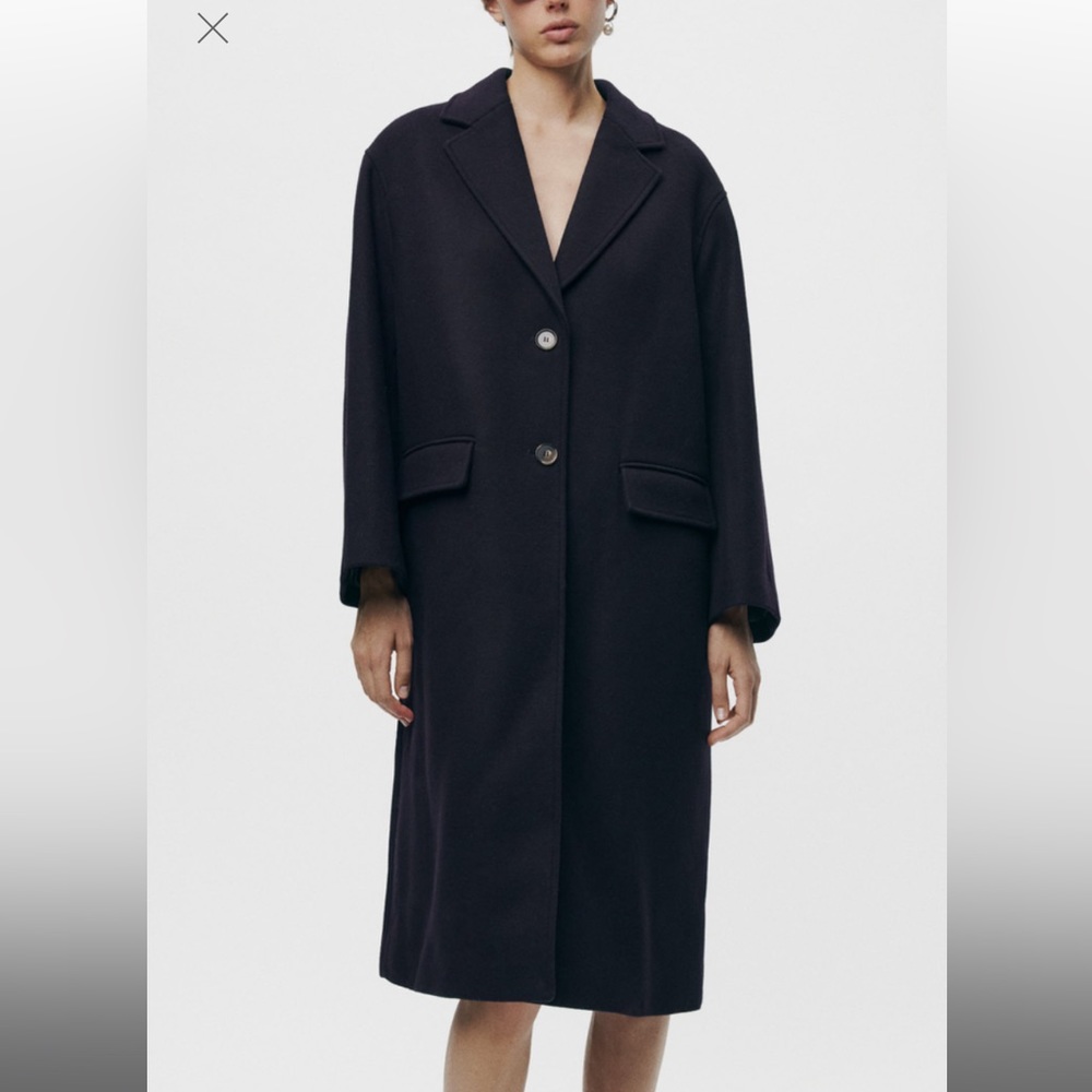 NWT Zara Wool Coat S